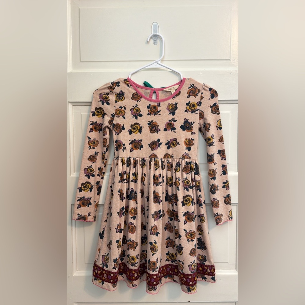Matilda Jane Floral Long Sleeve Kids Dress
Size 8